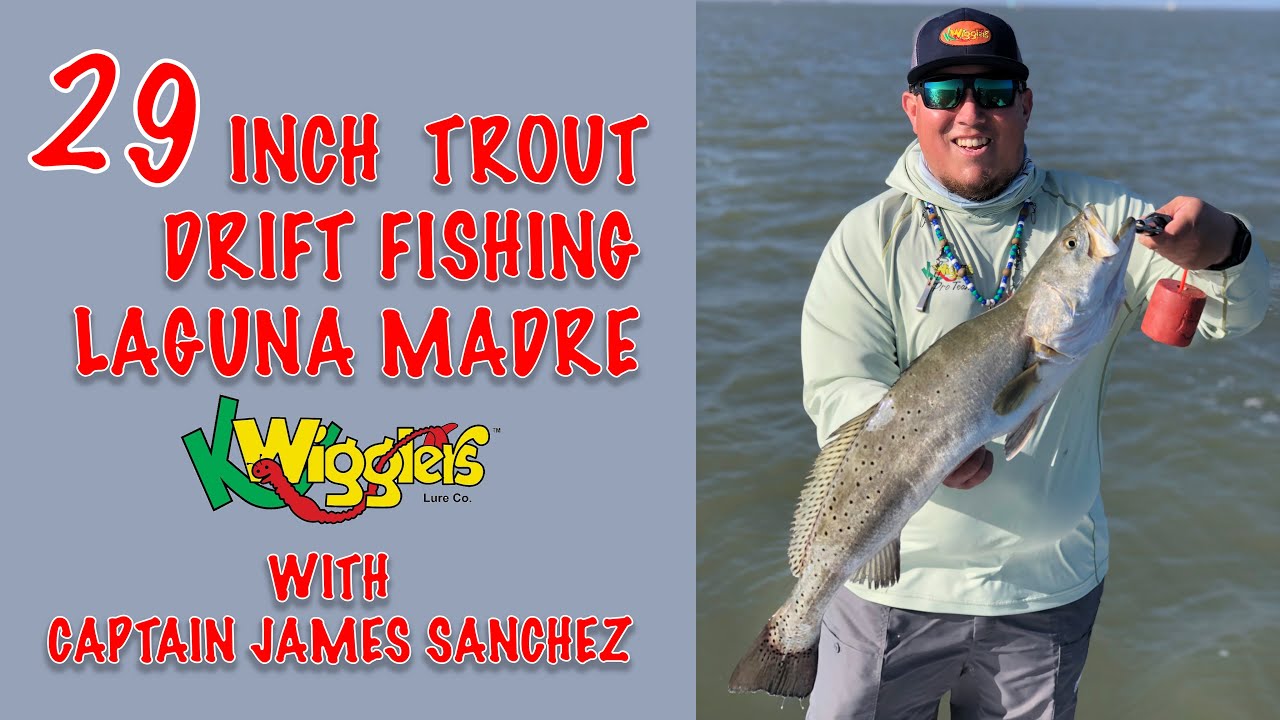 29 Inch Winter Time Trout Caught Drift Fishing The Laguna Madre