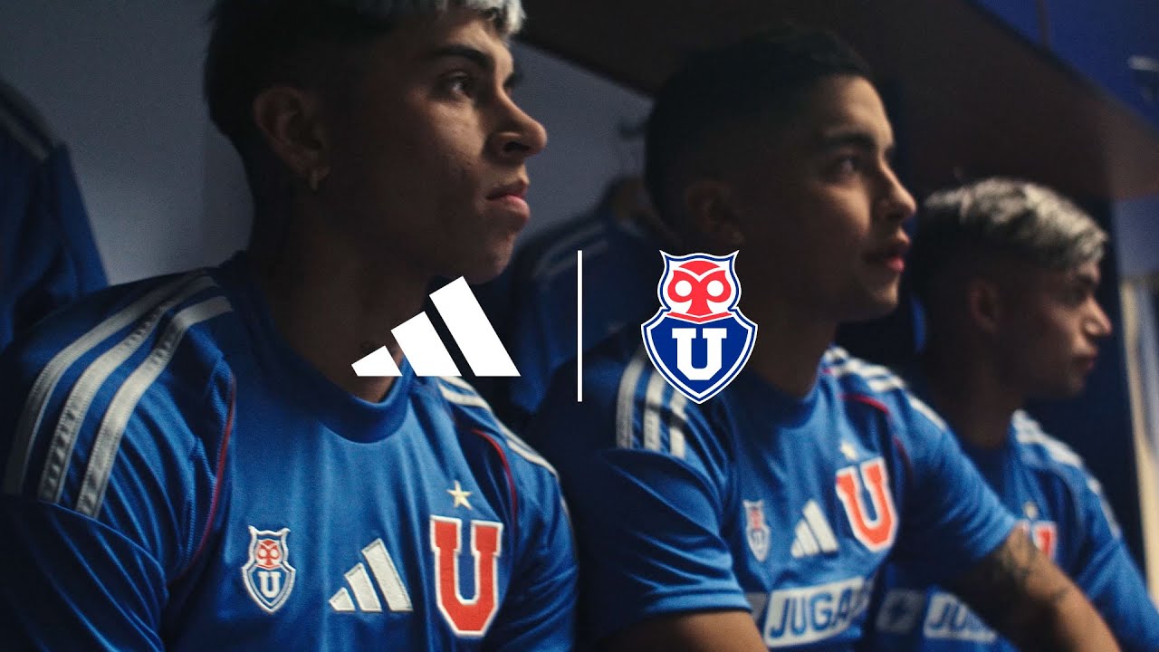 Eres mi vida entera | Nueva camiseta local adidas 2025 - Club Universidad de Chile
