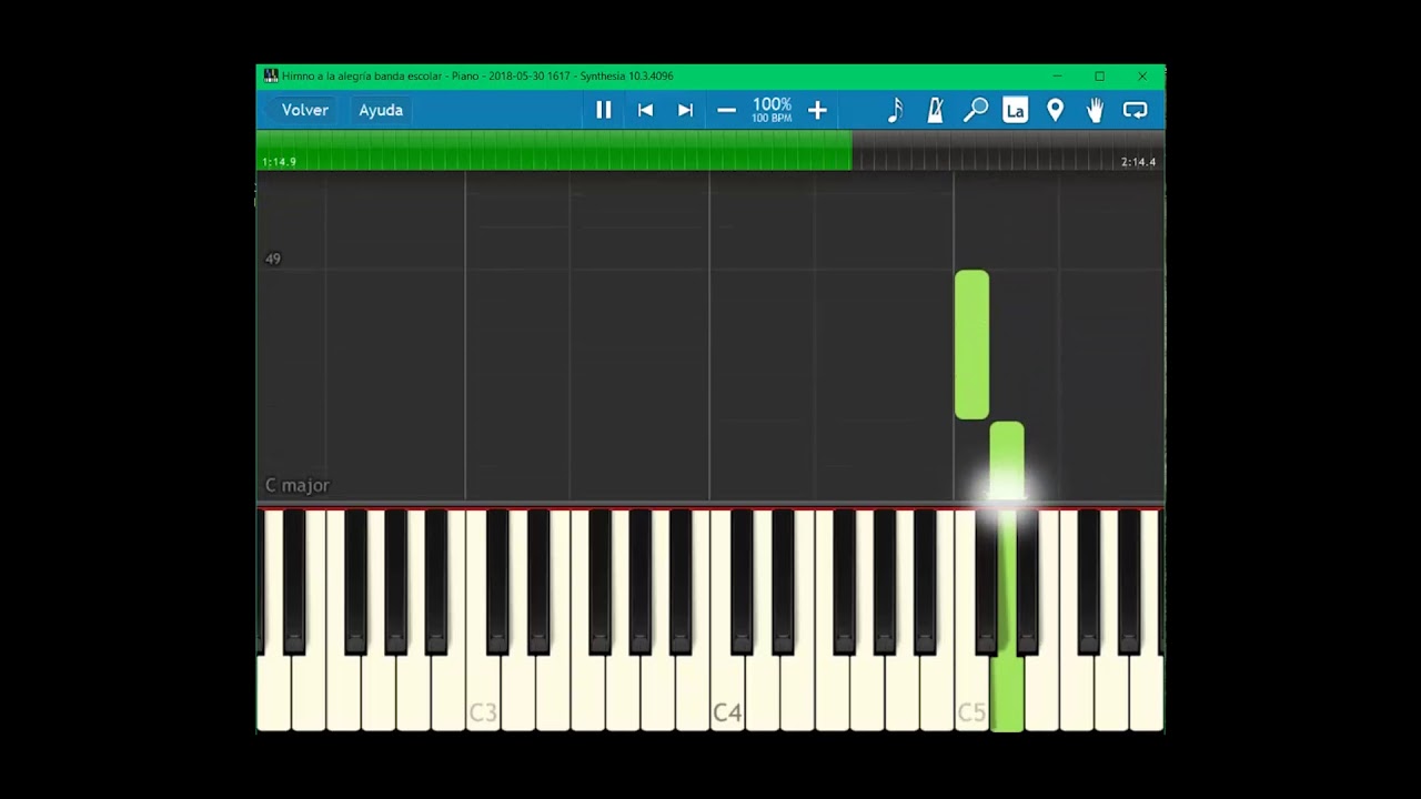 Himno a la alegría (Beethoven) Tutorial para Piano