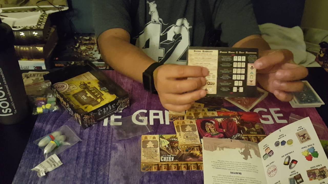 Tiny Epic Western (unboxing)