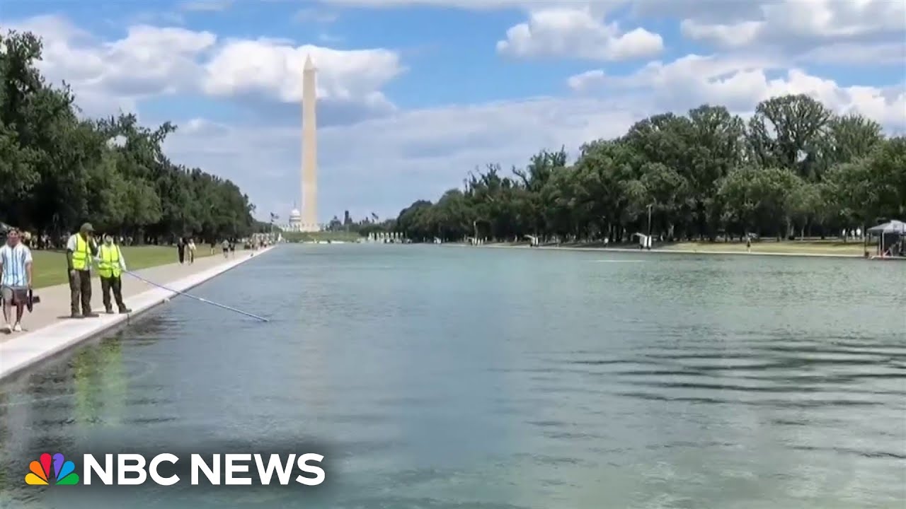 Trump claims proof of Reflecting Pool vandalism will be seen in court