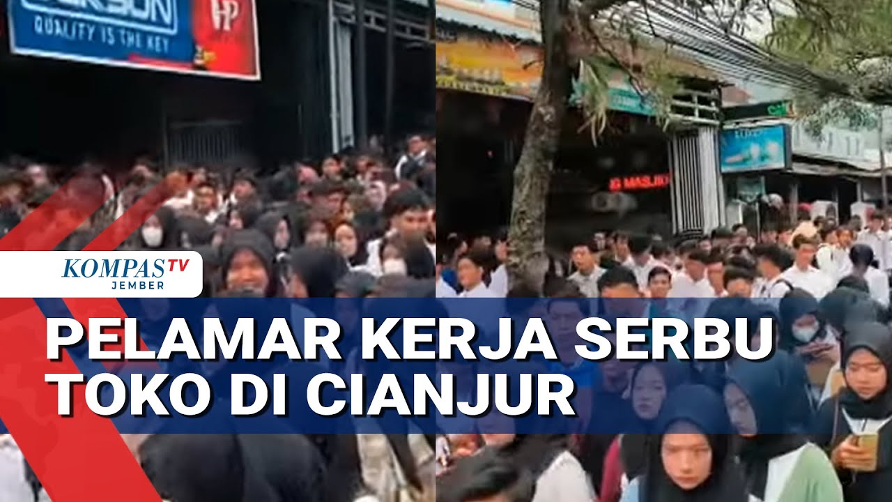 1.000 Lebih Pencari Kerja Padati Walk-In Interview di Toko Retail
