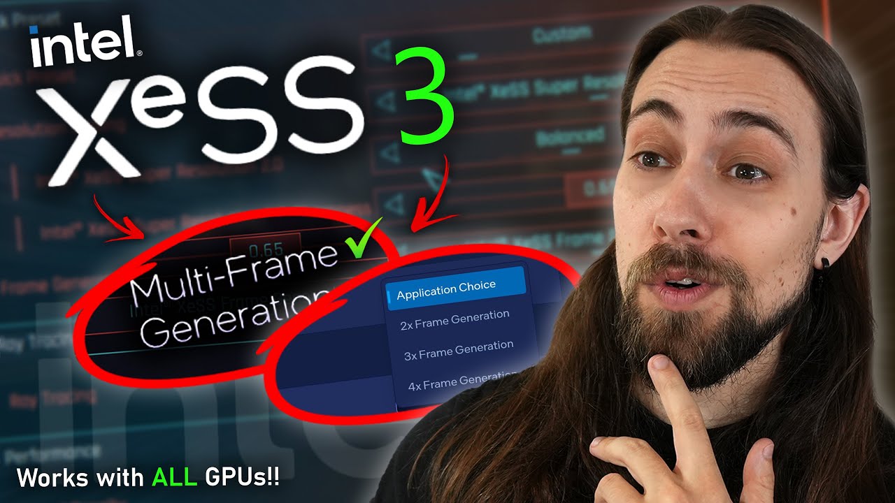 Even INTEL is beating AMD now... XeSS 3 Multi Frame generation is HERE!!