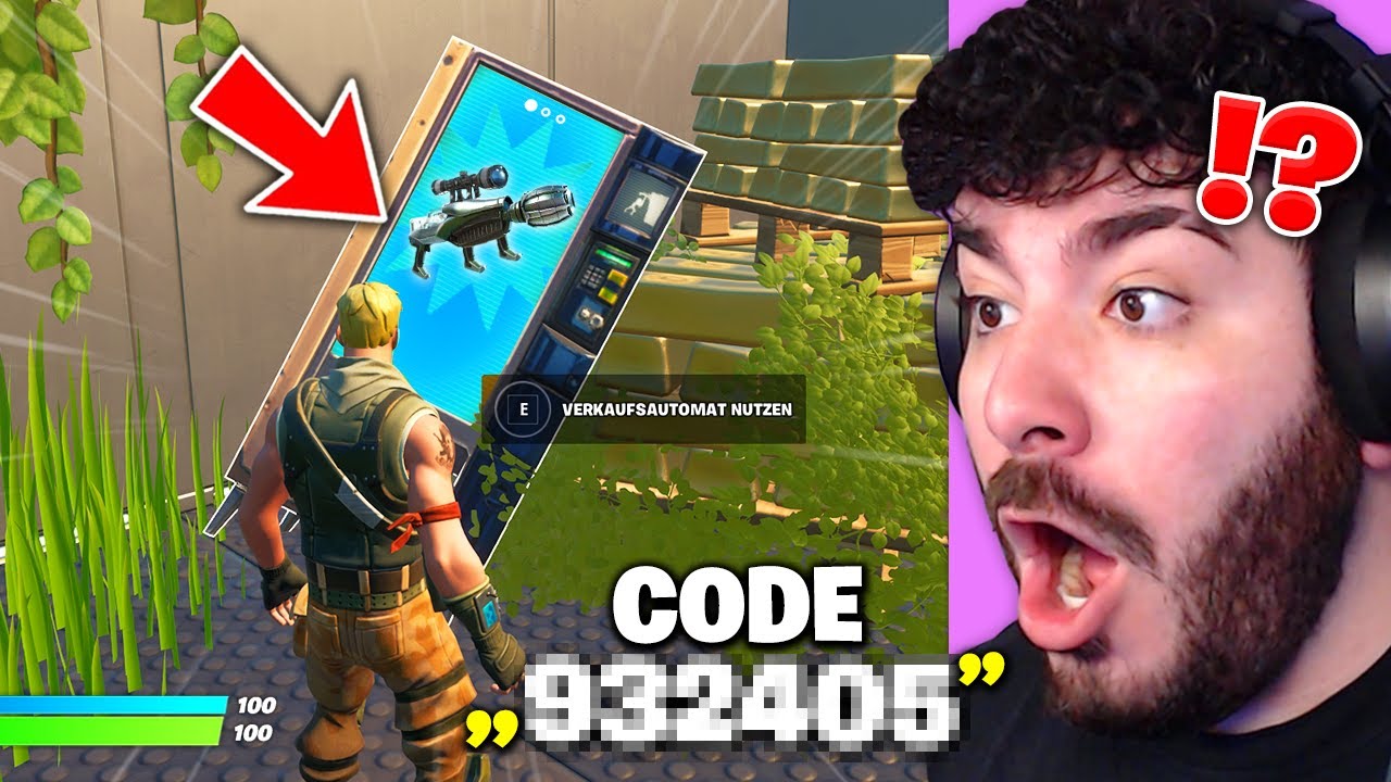 ALLE WISSEN DEN CODE VON TRESOR MIT GEHEIMEN WAFFEN?! ... Fortnite