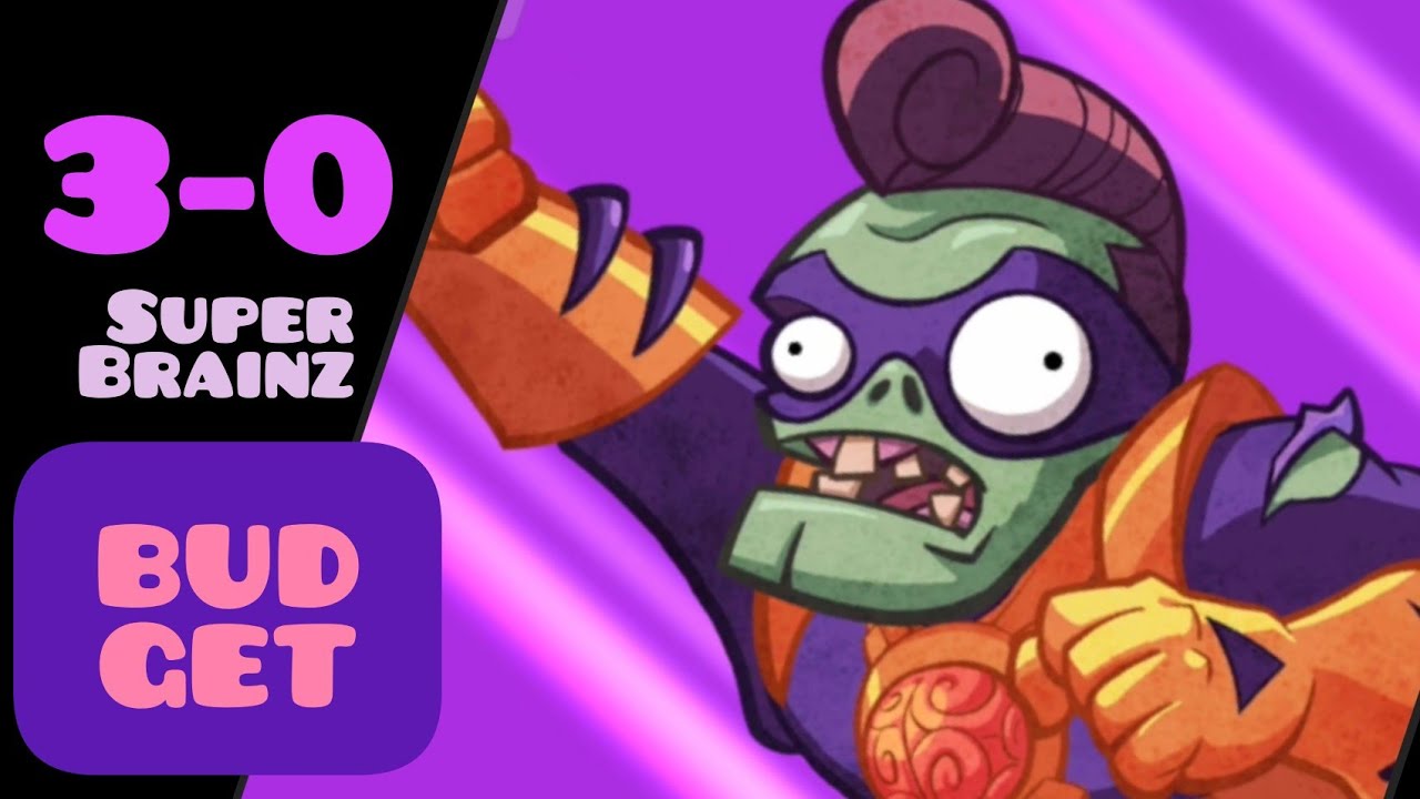 [PvZ Heroes]🌹Flower Slayer | Budget Deck! | 3-0 | Super Brainz