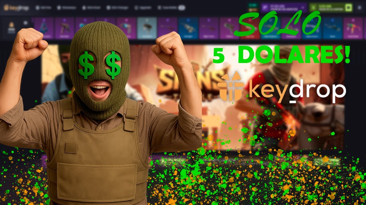 ¿Cómo aprovechar al máximo 5 dólares en KeyDrop? Esto es lo que debes hacer $$$