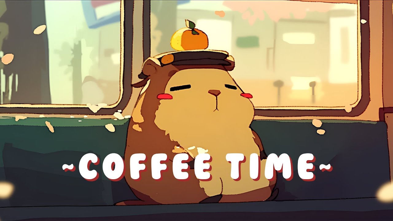 Capybara Beat Station - Relaxing Jazz Hop Collection ~ Cozy Atmosphere ~ 🦫 📝 | Focus Helper