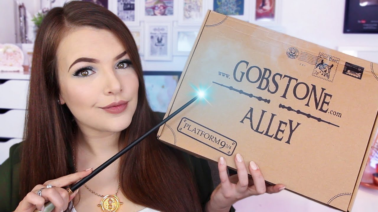 HARRY POTTER: GOBSTONE ALLEY UNBOXING MARCH 2018 | Cherry Wallis