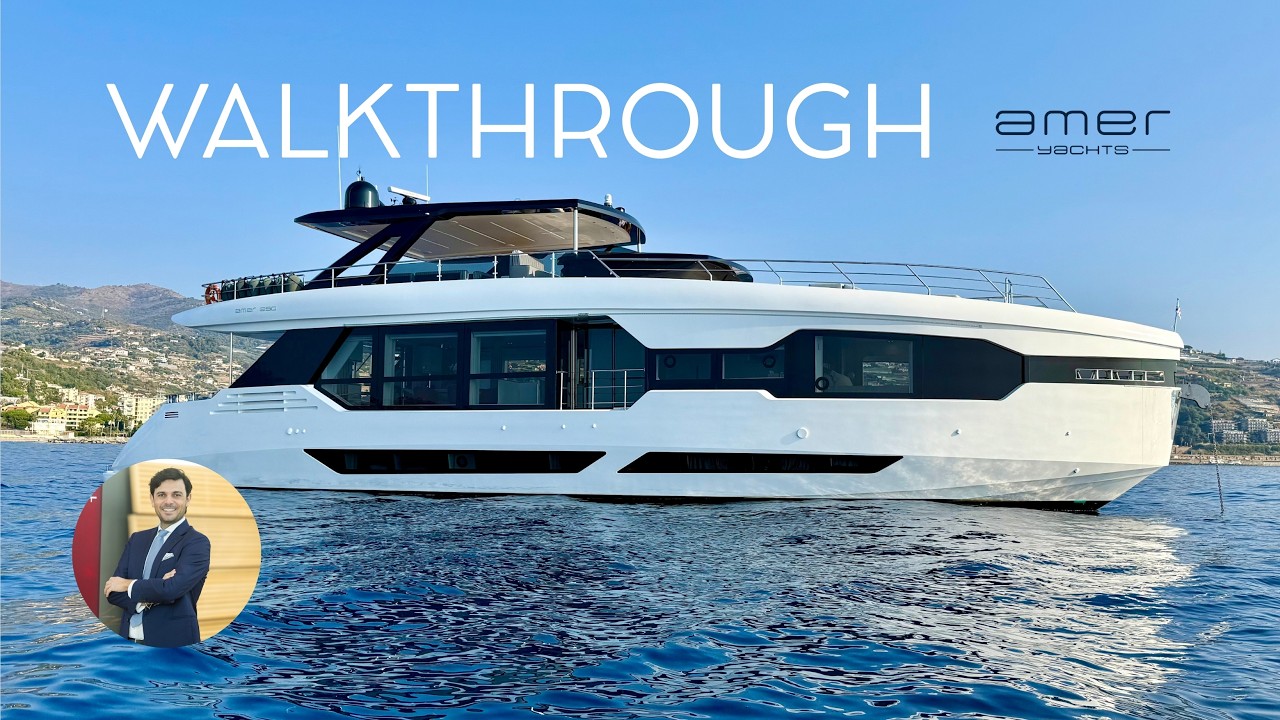 Amer 950 Yacht – Italian Power and Elegance Redefined