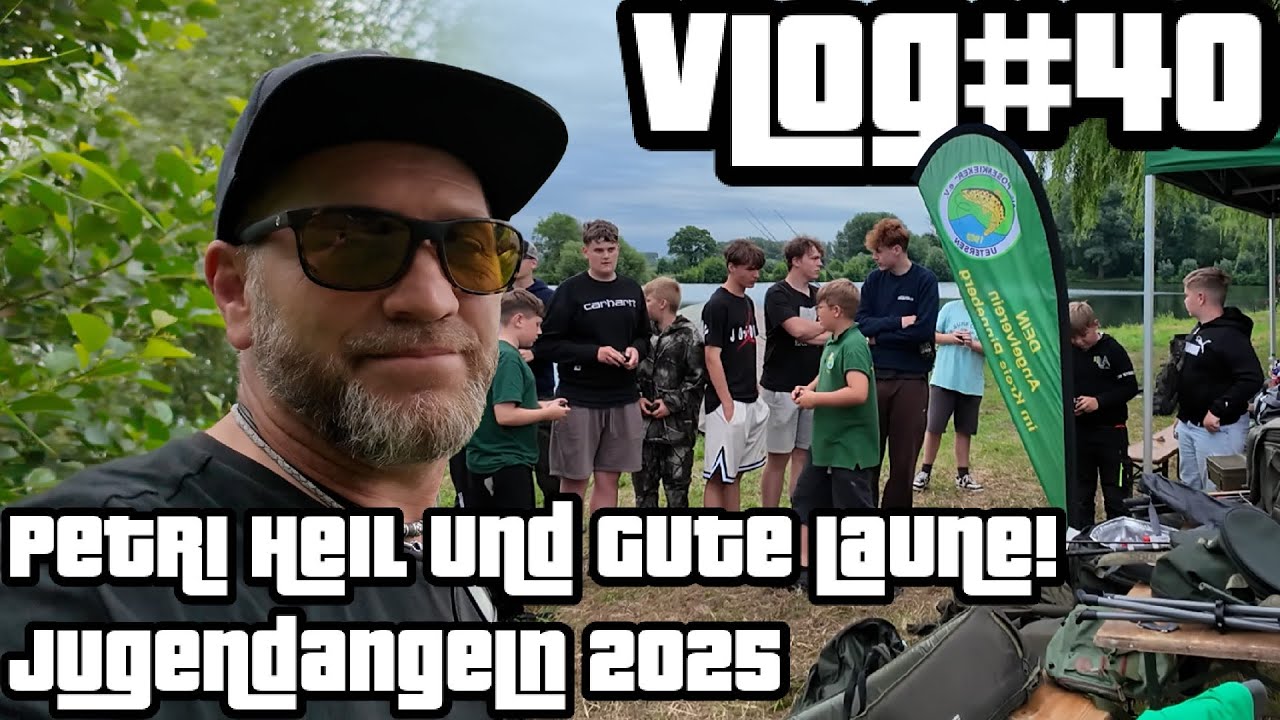 Petri Heil und Gute Laune! /Jugendangeln 2025 | Vlog#40 BrockeTV