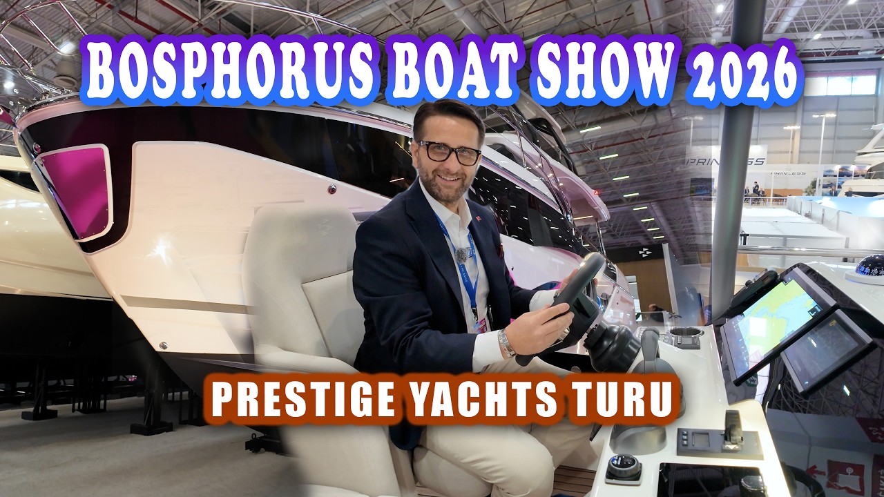 Bosphorus Boat Show 2026 | Milyonluk Yatlar Yakından! Prestige Yachts Stand Turu - PART 1