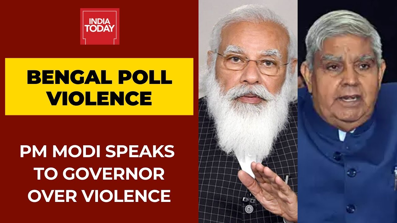 West Bengal Governor Jagdeep Dhankhar Says PM Modi Expressed Anguish Over Post Poll Violence