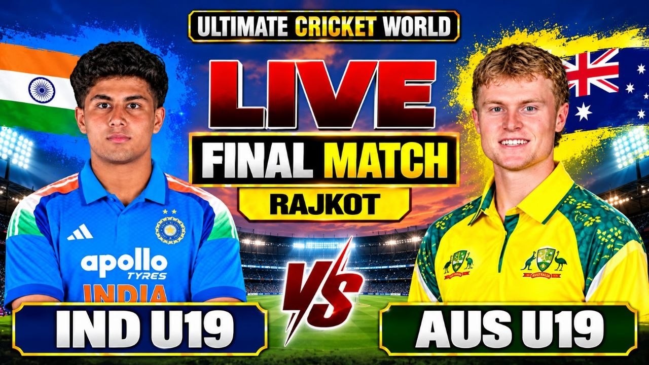 Run chase 3rd Odi Match Live Score Discuss | Ind U19 vs Aus U19 Unofficial Commentary |