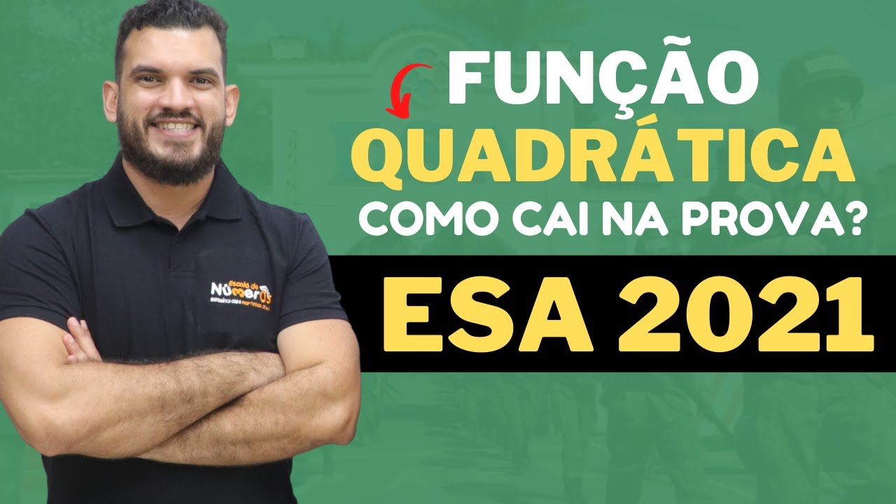 Função Quadrática | ESA 2021 – Intensivo de Matemática