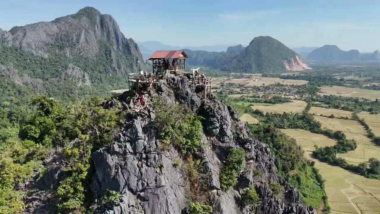 VLK dron   Vang Vieng, Lao
