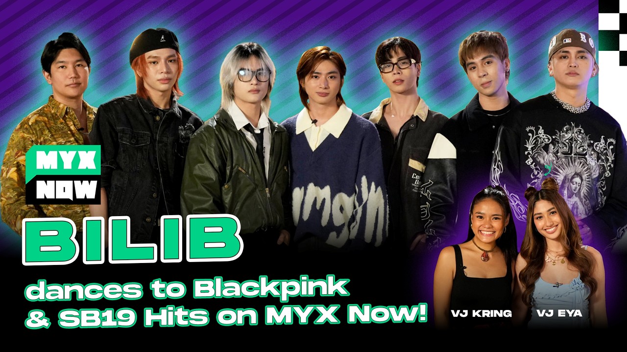 BILIB Dances To Blackpink & SB19 Hits In Dance Telepathy Challenge | MYX Now