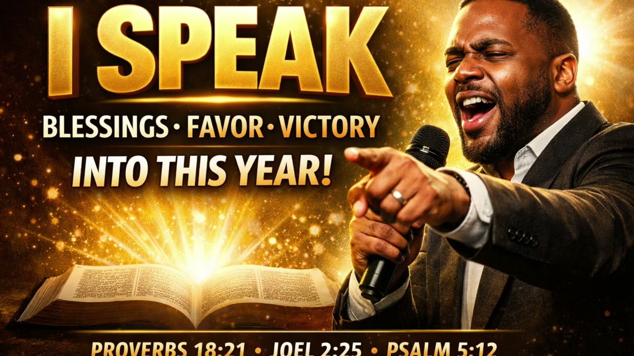 Powerful Prophetic Declaration 2026. Declare this daily & watch this year align with God’s promises.
