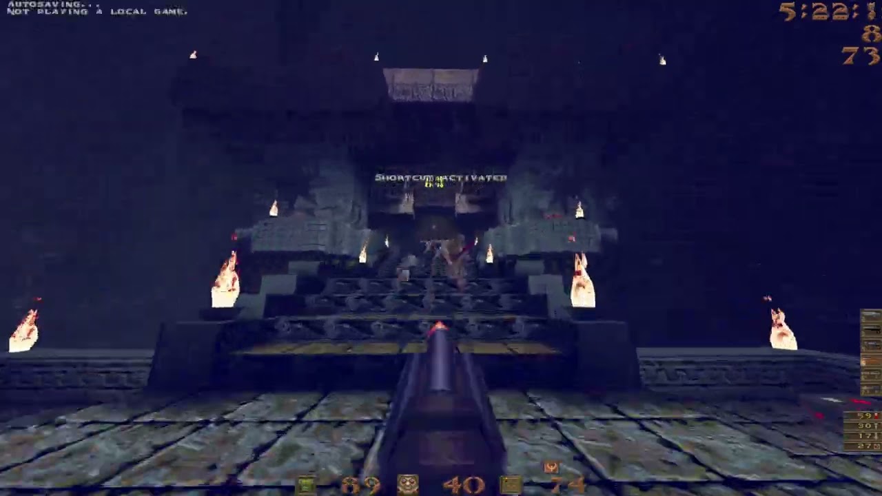 Quake - Nightmare 100% of d2m9 by Justin 'optic' Fleck in 9:03 (122s improvement)