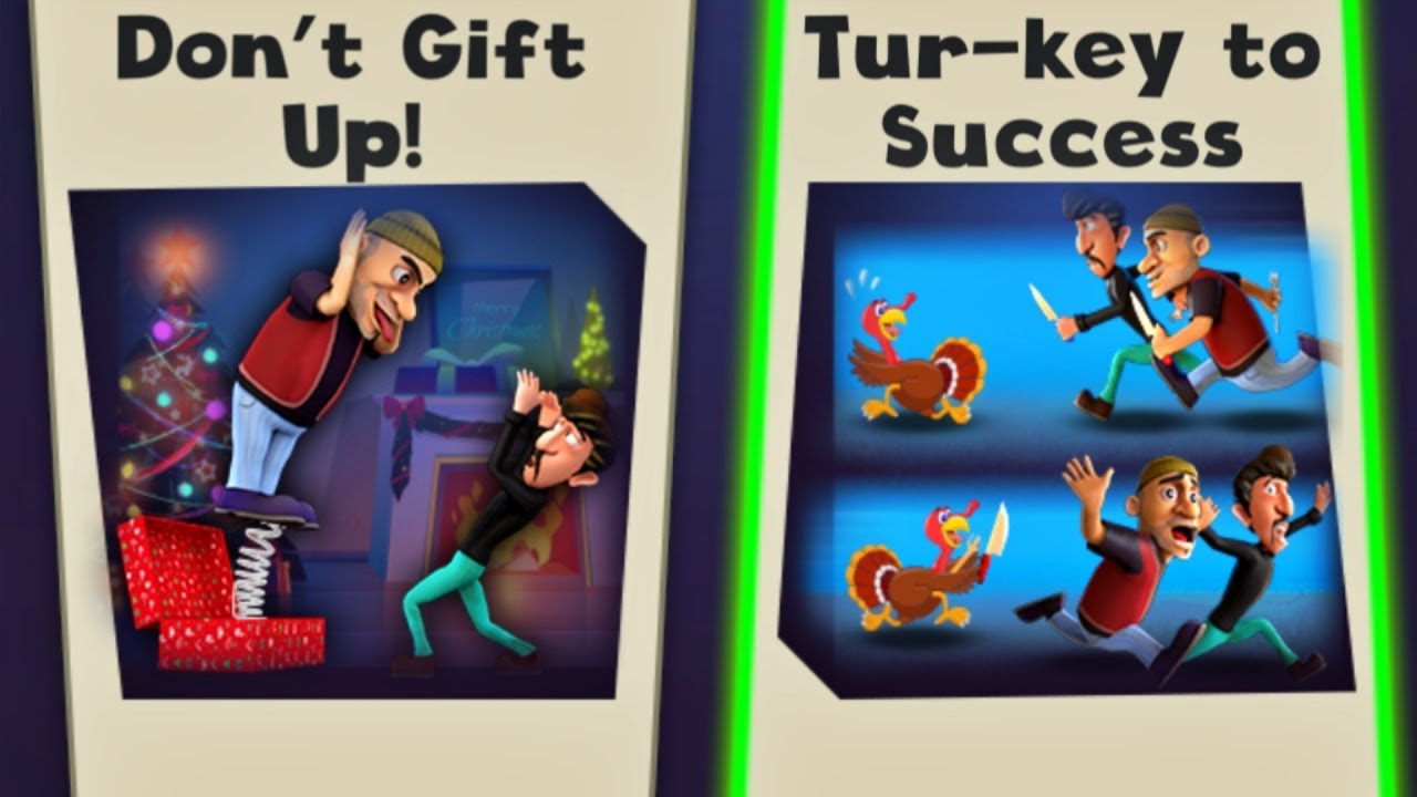 Scary Robber Home Clash: все зимние уровни разблокированы — (Android/iOS) 2020 FHD