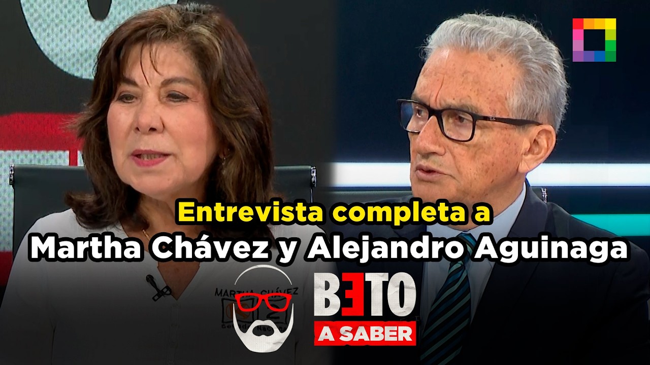 Beto a Saber - FEB 19 - ENTREVISTA COMPLETA A ALEJANDRO AGUINAGA Y MARTHA CHÁVEZ | Willax