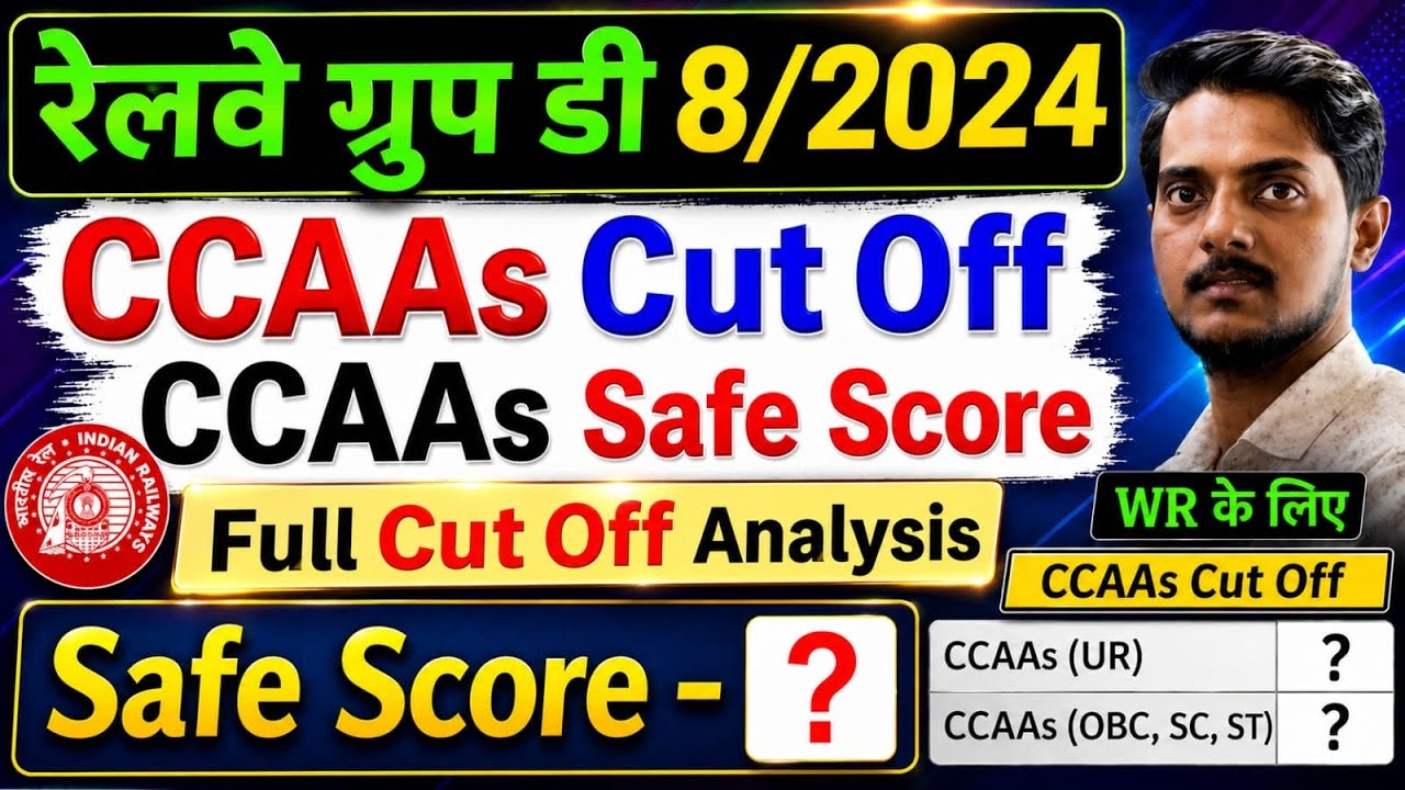 Group D 8/2024 CCAAs Cut Off Full Analysis|| Group D CCAAs Safe Score Full Analysis|| CCAAs WR