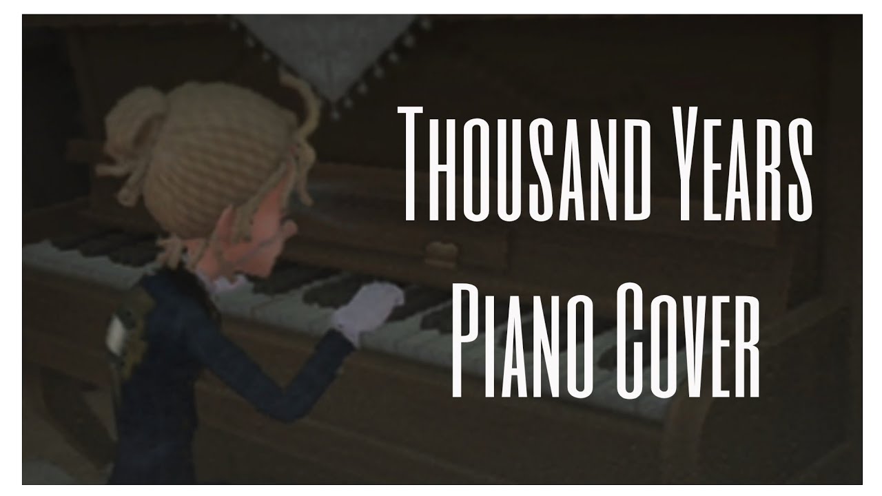 Thousand Years Piano Cover | Identity V