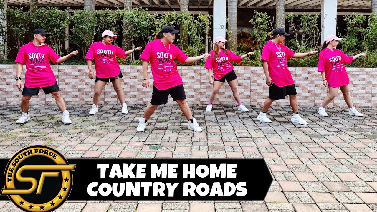 TAKE ME HOME, COUNTRY ROADS ( Dj Romar Remix ) Tropavibes Reggae | Dance Fitness | The South Force