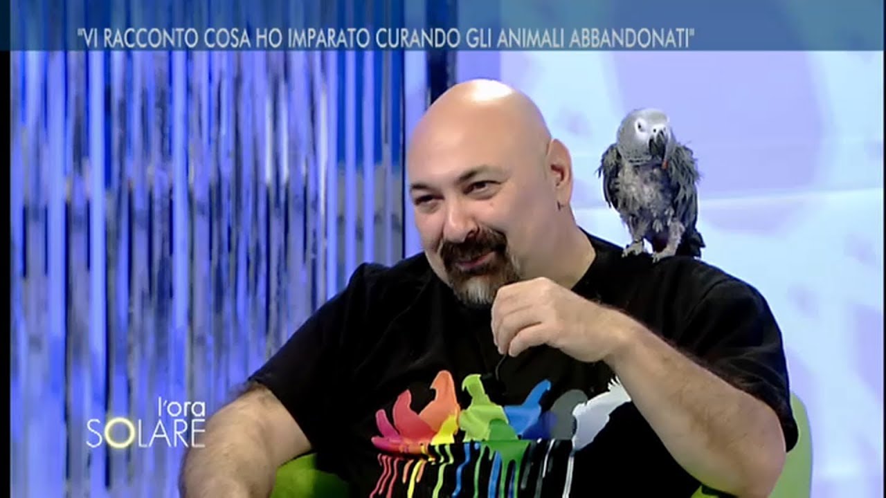 Alberto Carli e i pappagalli