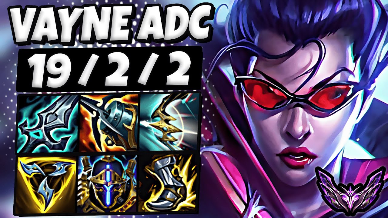 Vayne vs Ezreal ADC [ QuadraKill ] Korea Master Patch 25.19 ✅