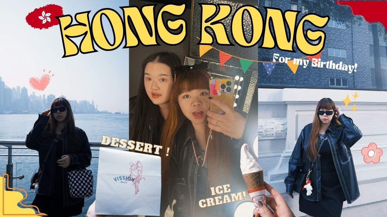麥迪生日之香港慶生Vlog🇭🇰：手機影片都不見啦😢｜餐廳裝修、摩天輪停駛🎡｜滿滿聖誕裝飾🎄｜PMQ園區內打乒乓🏓｜被驚艷到的酒吧🍷｜維多利亞港好美呀🌃