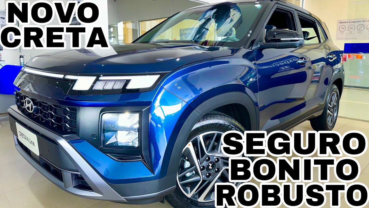NOVÍSSIMO HYUNDAI CRETA 2025 VERSÃO N-LINE EM DETALHES | FICOU MUITO MELHOR QUE T-CROSS E TRACKER!!!