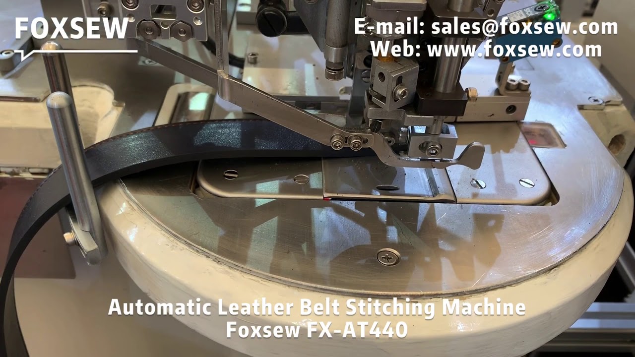 Automatic Leather Belt Stitching Machine