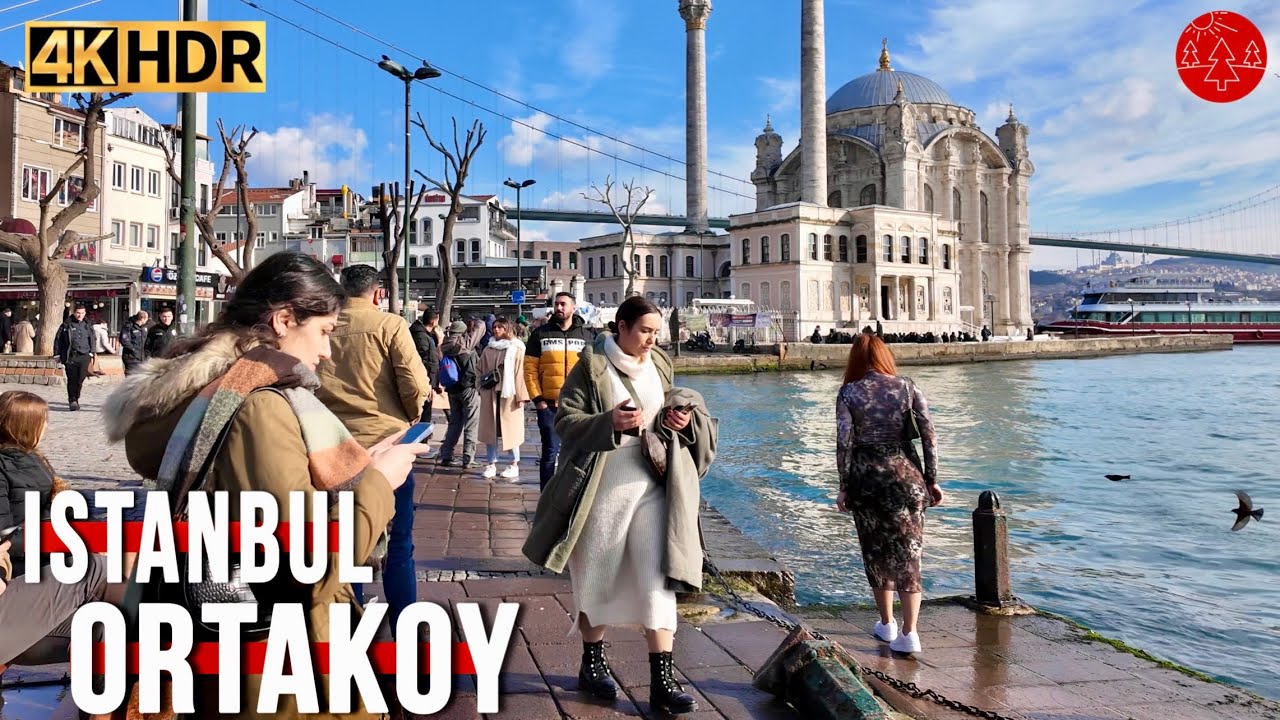 Istanbul 2024 Ortaköy Walking Tour |4K HDR