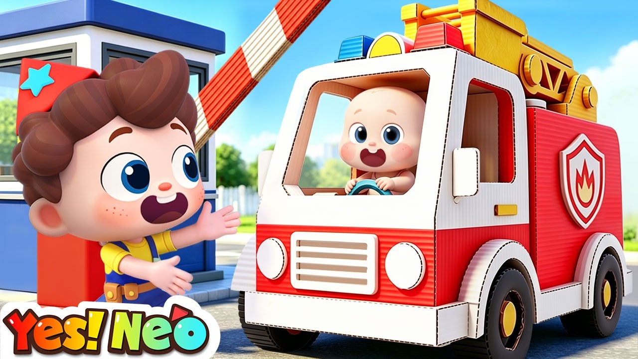 Cardboard Car Adventure | Vehicle songs | Preschool Songs | Preschool Songs | Yes! Neo