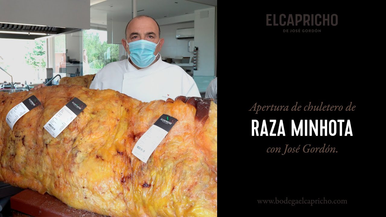 Apertura de chuletero de raza MINHOTA