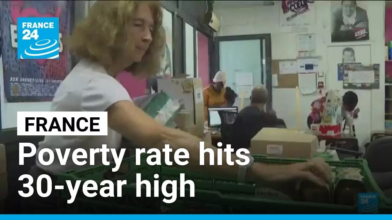 French poverty rate hits 30-year high &bull; FRANCE 24 English