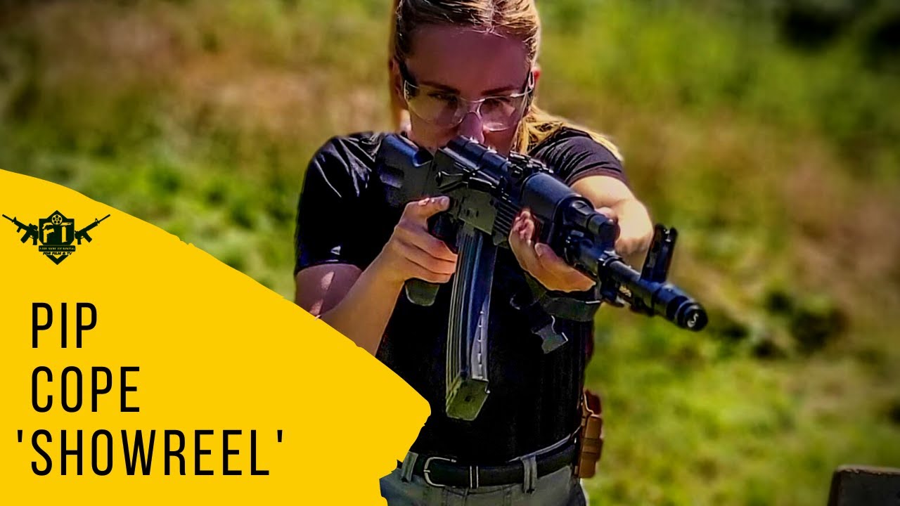 Pip Cope Showreel on the Handgun & Tactical Rifle Training for Film & TV ECSPC Course | FT4FT
