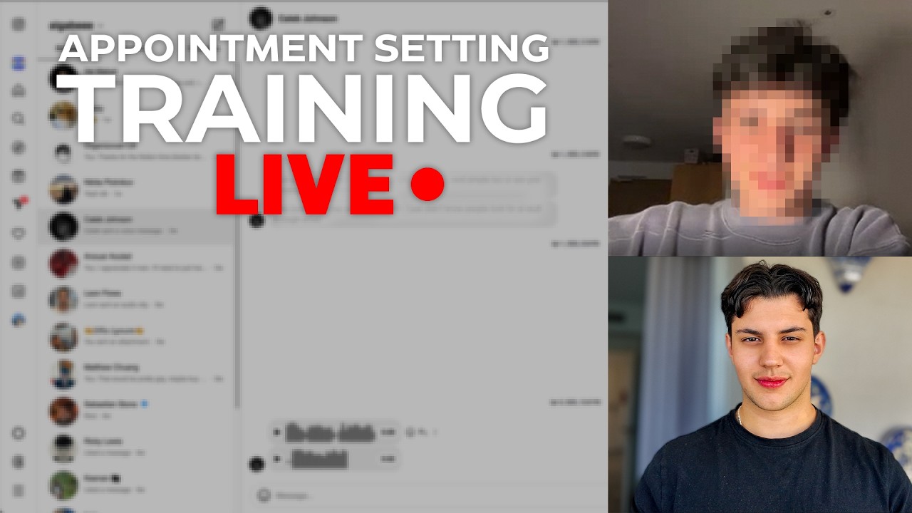 Live Appointment Setting Training (DM Setting)