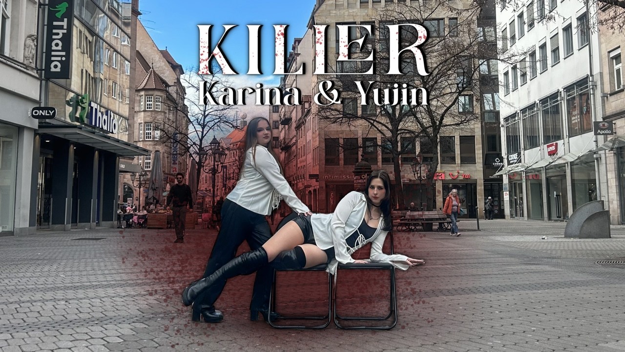 [KPOP ONE TAKE IN PUBLIC] Karina & Yujin ( AESPA x IVE) - KILLER ★ SuperNova