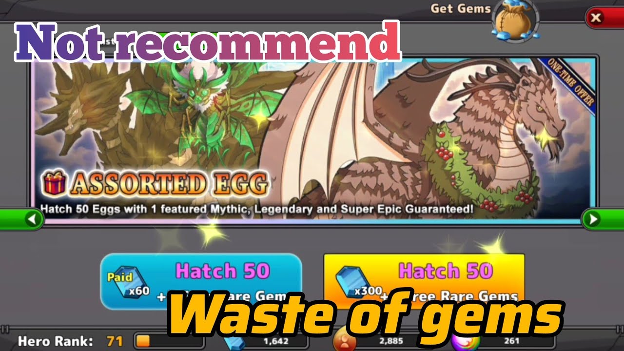 Neo monsters Assorted Egg hatching not recommend 