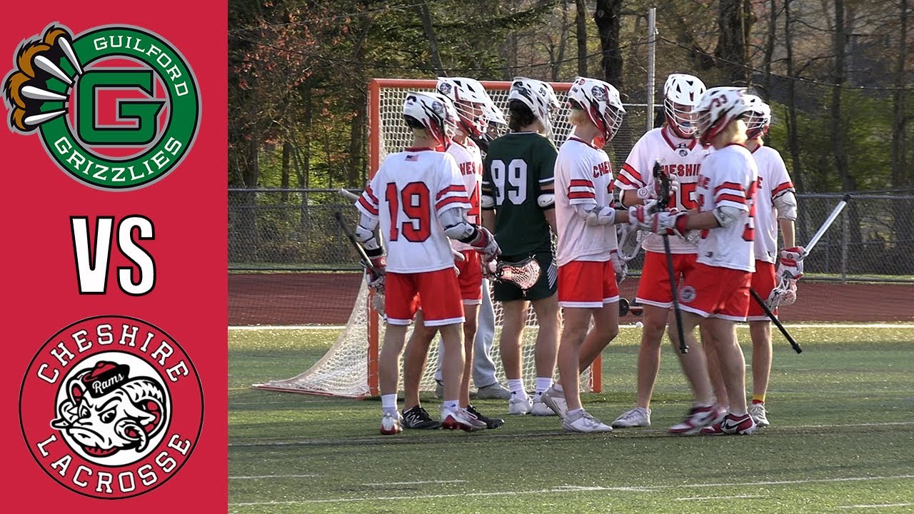 SCC RIVALS! | Guilford vs. #7 Cheshire | High School Lacrosse Highlights 2024
