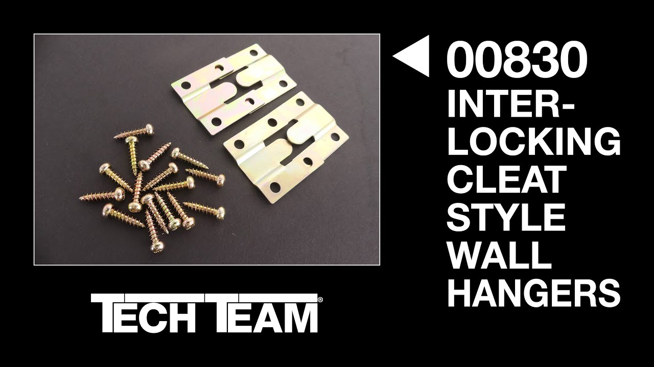 Tech Team's #00830 Flush Fit Picture and Mirror Hangers