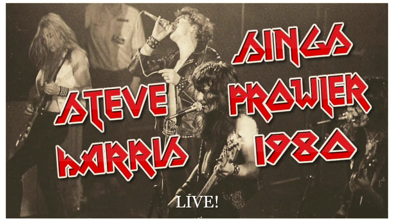 STEVE HARRIS Sings PROWLER IRON MAIDEN Rare Live Unity Hall Wakefield 1980 Metal For Muthas NWOBHM