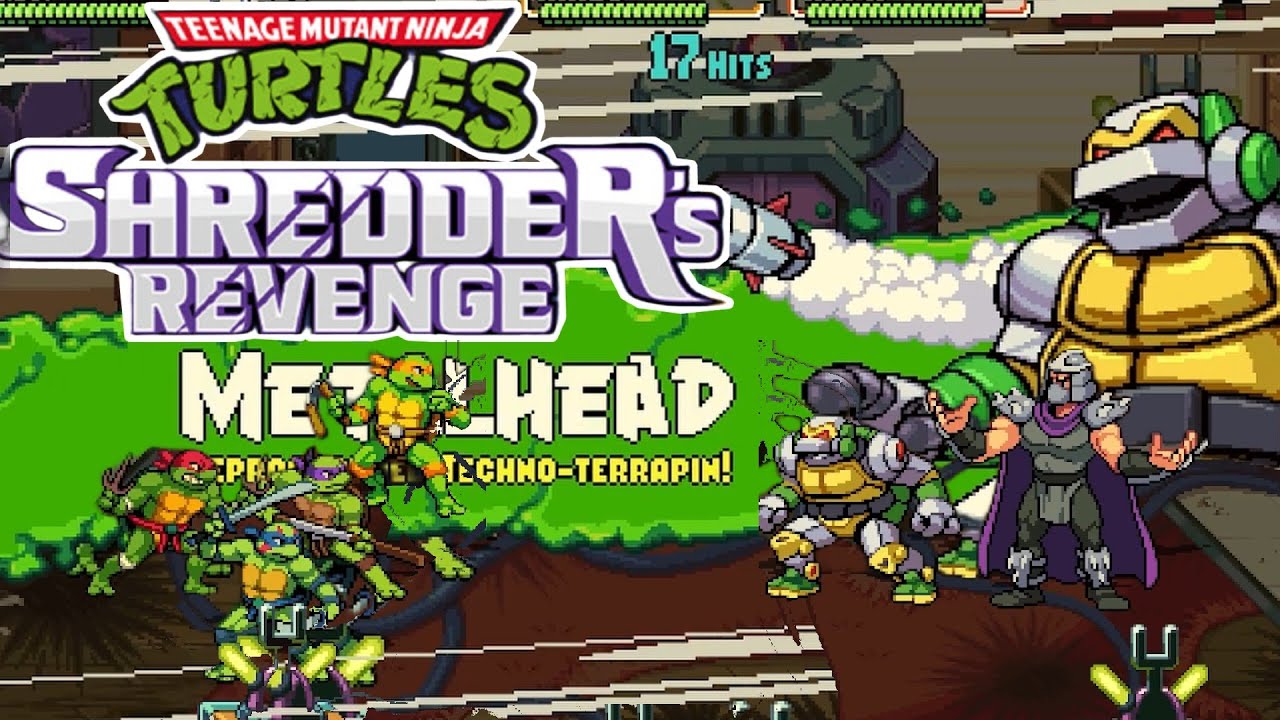 METALHEAD MAYHEM! 🐢 Boss Fight - TMNT: Shredder’s Revenge