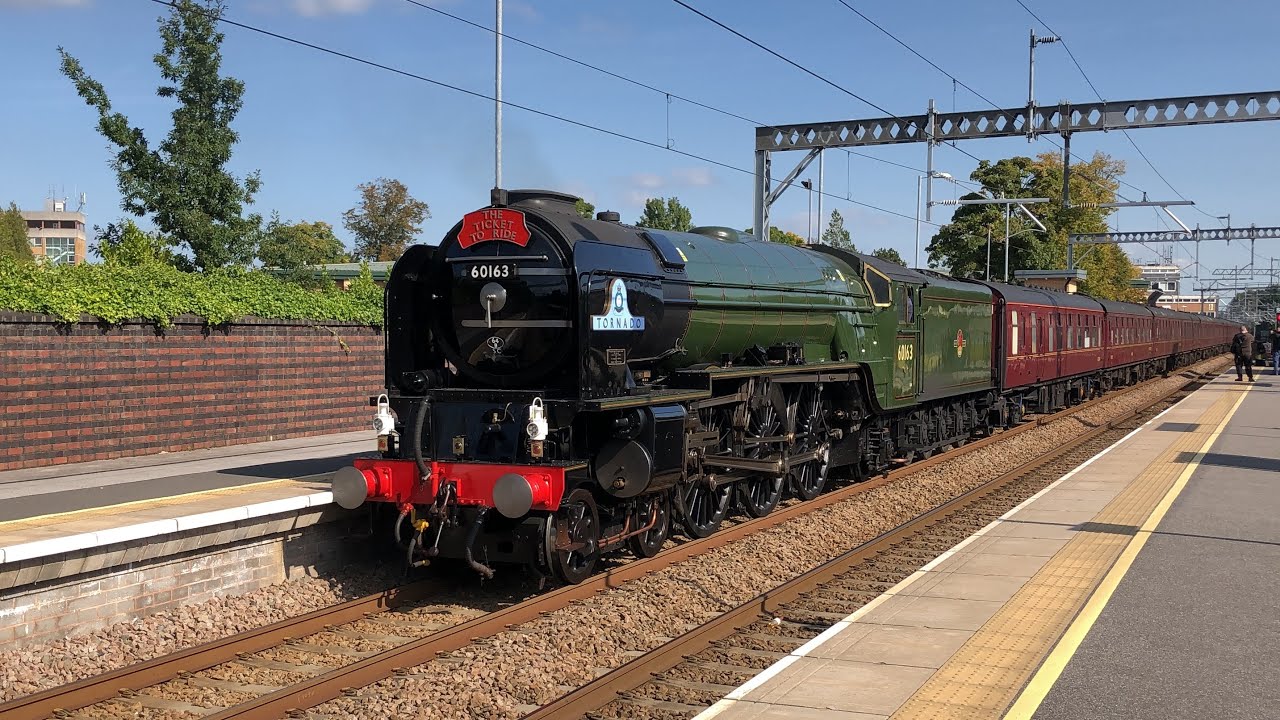 Steam locomotive 60163 Tornado on the ticket to ride tour, TPE Nova 3 and services (19/9/20)