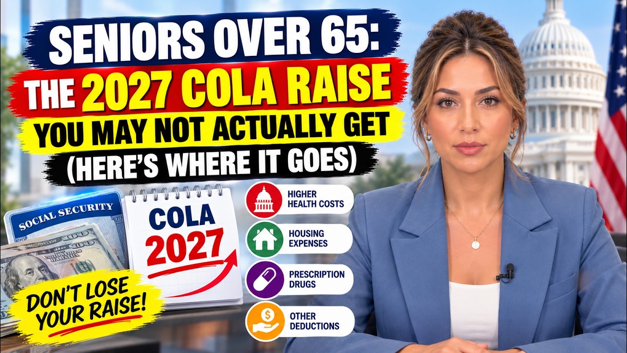 Seniors Over 65: The 2027 COLA Raise You May Not Actually Get (Here's Where It Goes)