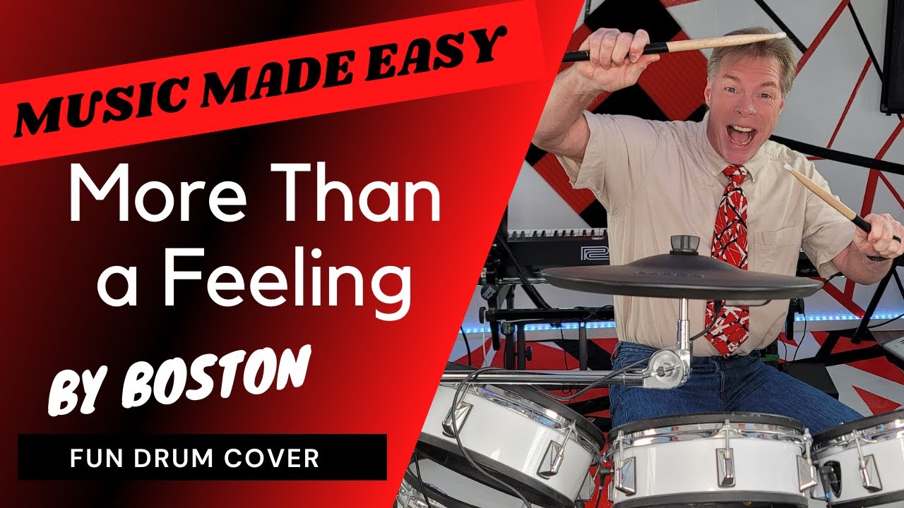 Drum Cover | More Than A Feeling | by Boston | Original Drum Arrangement