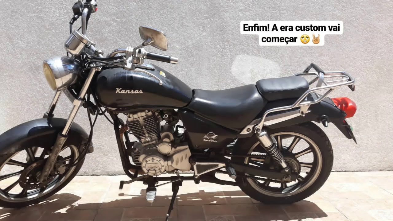 Kansas 150 Bobber - Modificações do Começo ao Fim.