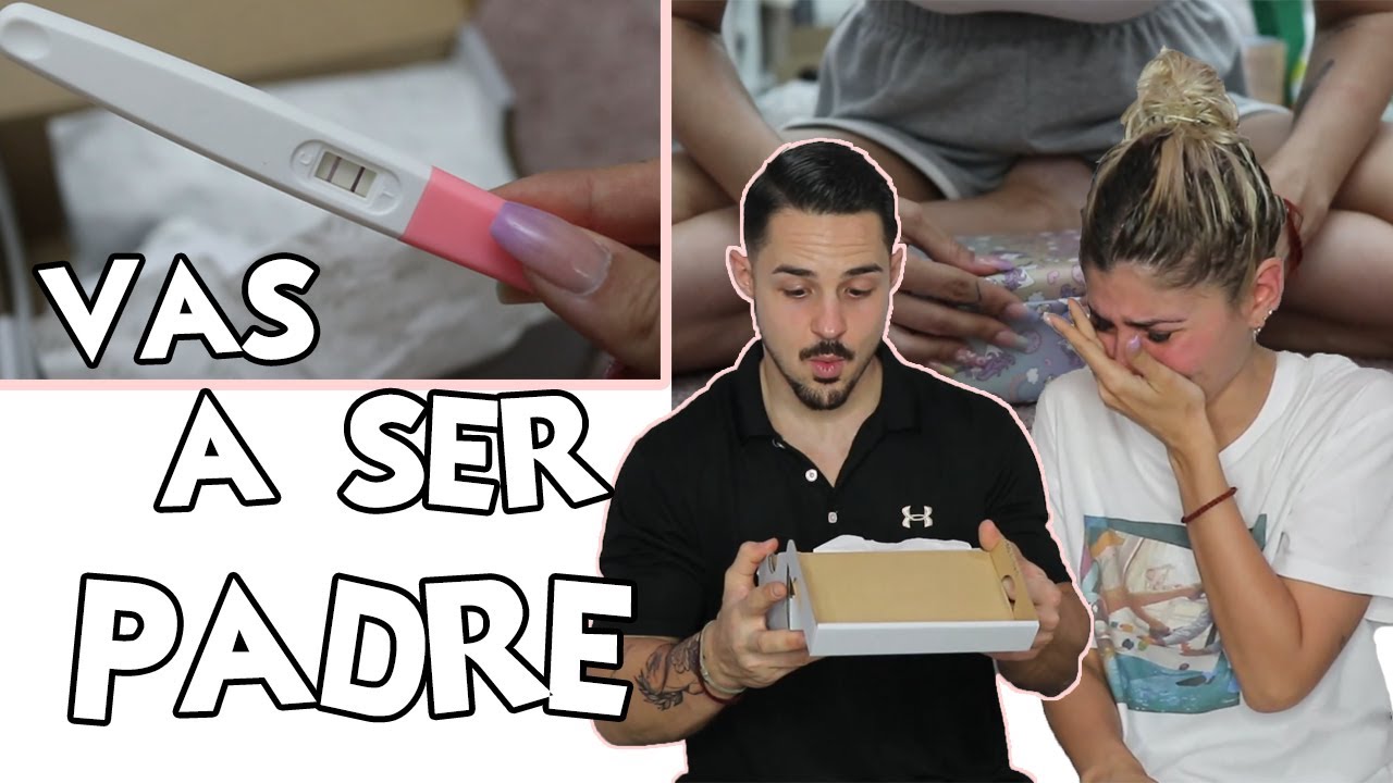 Le digo a mi NOVIO que va a SER PADRE ♡ Reacción de familia y amigos | @patrizienta