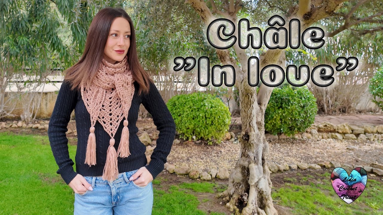 Ch&acirc;le crochet facile JE VOUS L'AI CR&Eacute;&Eacute;! TUTORIEL CROCHET FACILE ET BEAU #crochet #tutocrochet #tuto